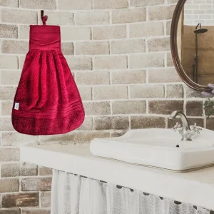 VAA®️ Maroon Wash Basin Napkin- Set of 2