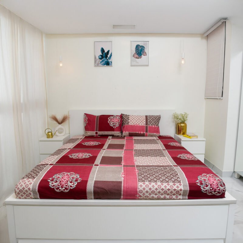 Bedsheet for Double Bed Polycotton