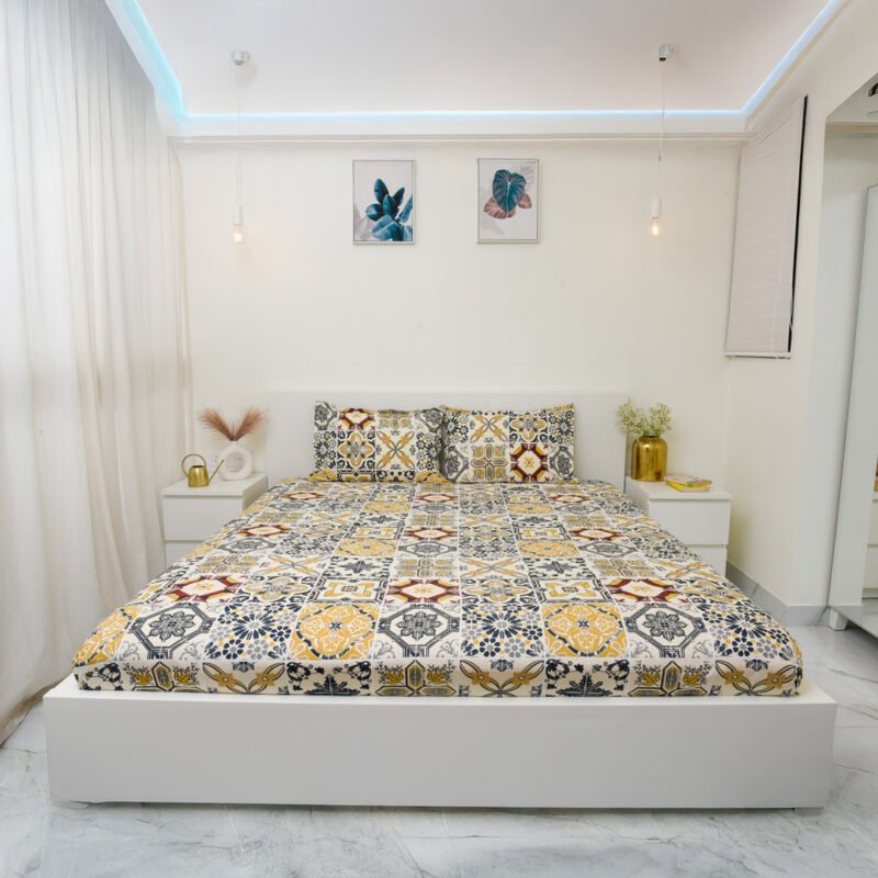 VAA Bedsheet for Double Bed
