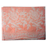 VAA Vinyl Blossom Table Cover Peach – 4 Seater | Pack of 1 - Image 5