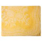 VAA Vinyl Blossom Table Cover Gold– 4 Seater | Pack of 1 - Image 4
