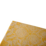 VAA Vinyl Blossom Table Cover Gold– 4 Seater | Pack of 1 - Image 3