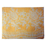 VAA Vinyl Blossom Table Cover Gold– 4 Seater | Pack of 1 - Image 5