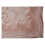 VAA Vinyl Blossom Table Cover Brown– 6 Seater | Pack of 1 - Image 6