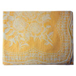 VAA Vinyl Blossom Table Cover Gold– 6 Seater | Pack of 1 - Image 6