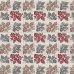 VAA Cotton Double Bedsheet with 2 Pillow Covers | 144 GSM | 224 X 243 CM | Floral | Maroon & Grey - Image 5